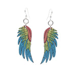 Macaw Wing Earrings