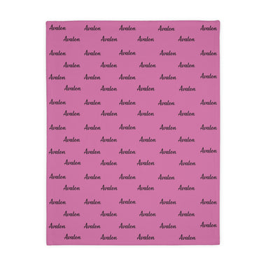 Personalized Minky Blanket (Two-sided print)