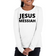 Girls Long Sleeve T-Shirt Jesus One Messiah - Christian Inspiration,