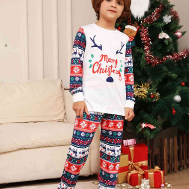 MERRY CHRISTMAS Top and Pants Set