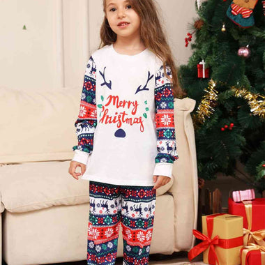 MERRY CHRISTMAS Top and Pants Set